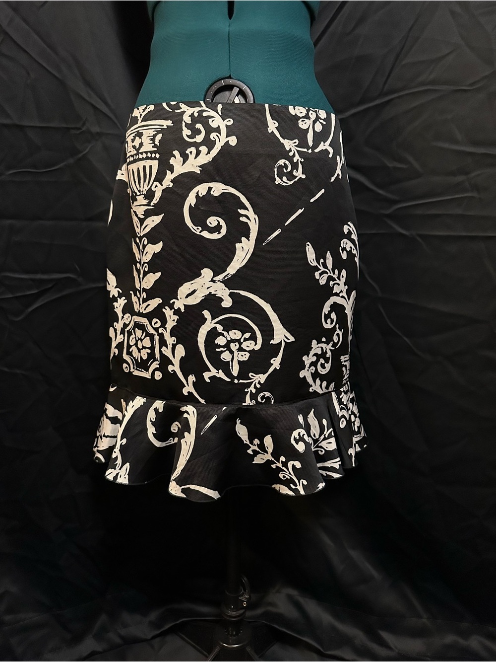 Black and White Skirt